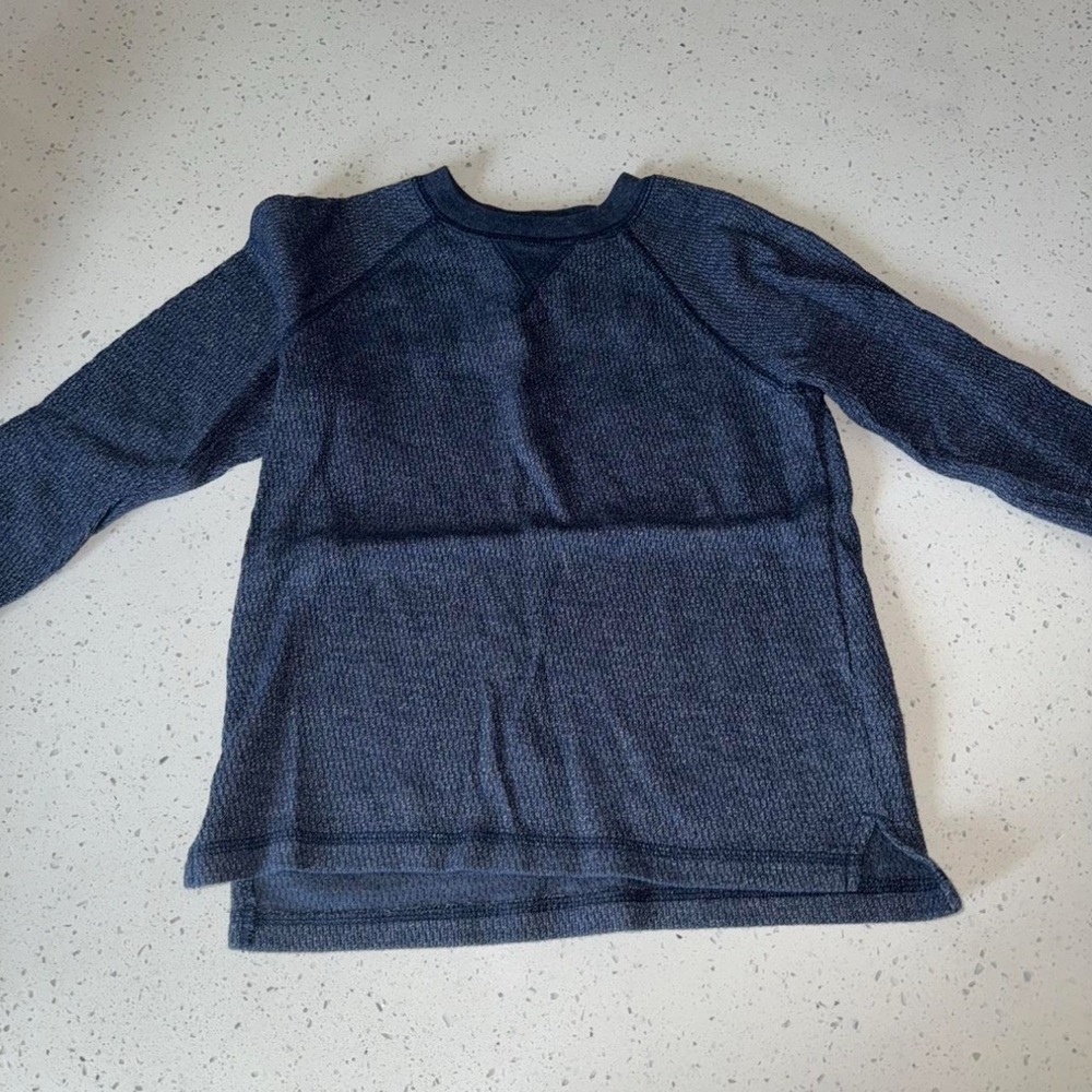 Wonder Nation Navy Knit Top